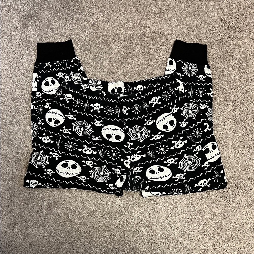 Disney Black and White Skull Sleepwear